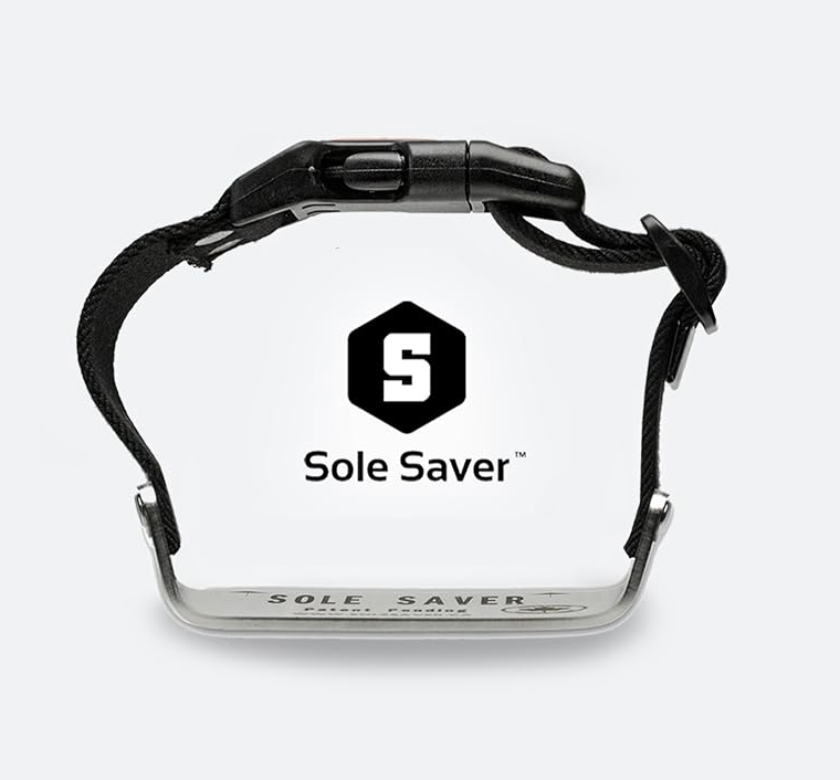 Sole Saver quick-release strap and plate